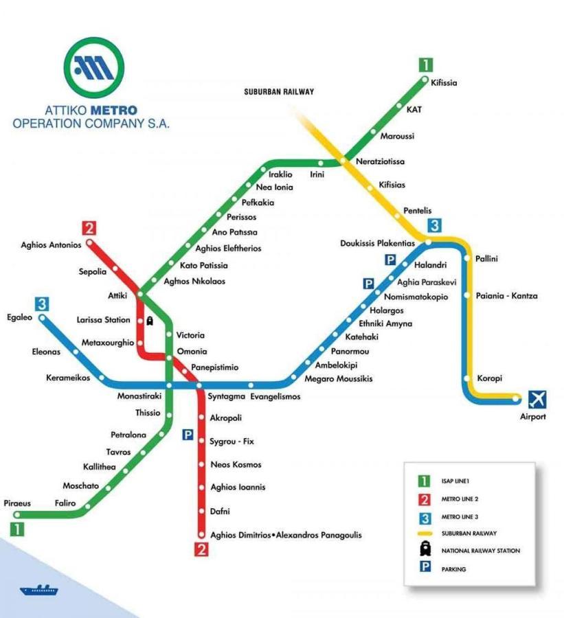 Metro Fix Cosy Apartment Athen Eksteriør bilde